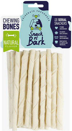 Celebrate Freshness Snack N' Bark Twisted Dog Stick Treats Medium Breeds with Beef 12.5cm 5gr 20pcs 80288