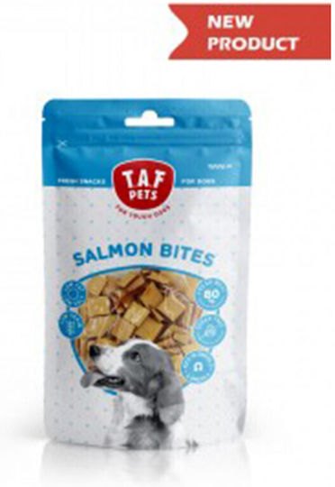 T.A.F. Pets Salmon Bites Λιχουδιές Σκύλου με Σολομό 75gr