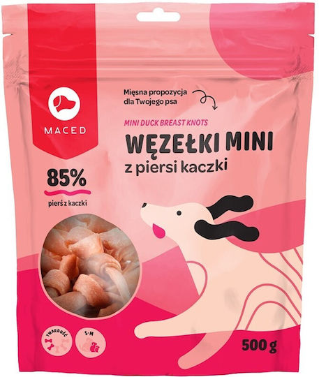 Maced Knots Dog Treat Λιχουδιά για Κουτάβια Μικρόσωμων Φυλών χωρίς Γλουτένη με Πάπια 500gr