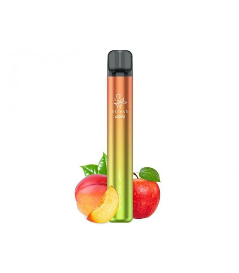 Elf Bar 600 V2 Einweg E-Zigarette 600 Züge Apple Peach 2ml 20mg Orange 1Stück