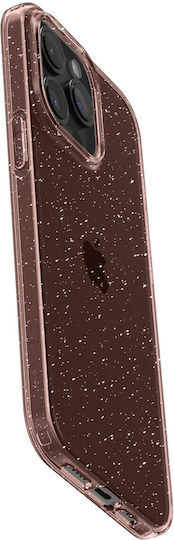 Spigen Liquid Crystal Glitter Back Cover Silicone Pink (iPhone 15 Pro Max)