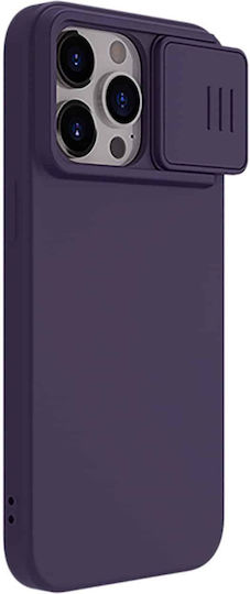 Nillkin Camshield Silky Back Cover Silicone 0.2mm Purple (iPhone 15 Pro)