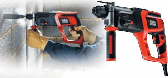 Black & Decker KD975KA Κρουστικό Σκαπτικό Πιστολέτο Ρεύματος 710W με Υποδοχή SDS Plus KD975KA