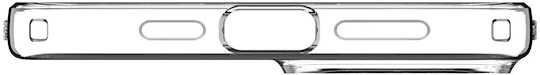 Spigen Crystal Flex Crystal Back Cover Σιλικόνης Διάφανο (iPhone 15)