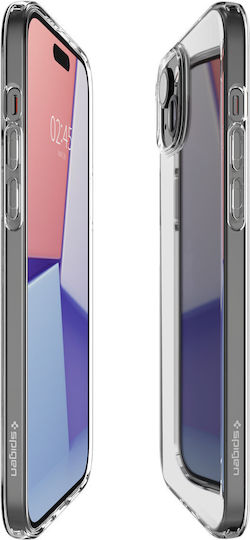 Spigen Crystal Flex Crystal Back Cover Σιλικόνης Διάφανο (iPhone 15)