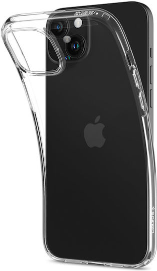 Spigen Crystal Flex Crystal Back Cover Σιλικόνης Διάφανο (iPhone 15)