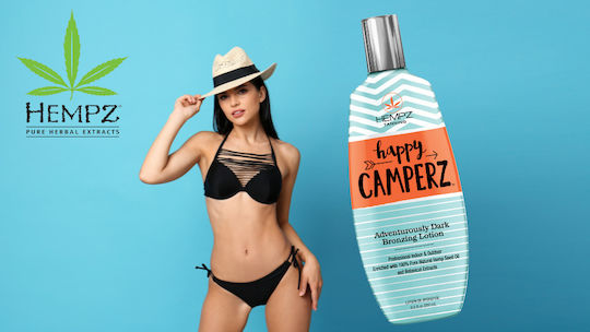 Hempz Happy Camperz Adventurously Self Tanning Lotion Body Dark