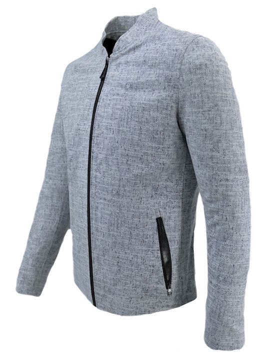 Leather Jacket Gray