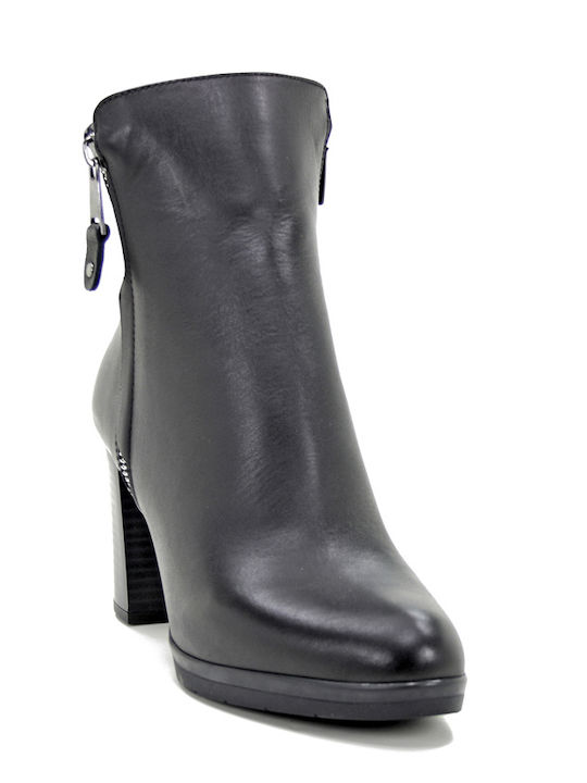 Sopasis Shoes Damen Knöchelstiefel Schwarz