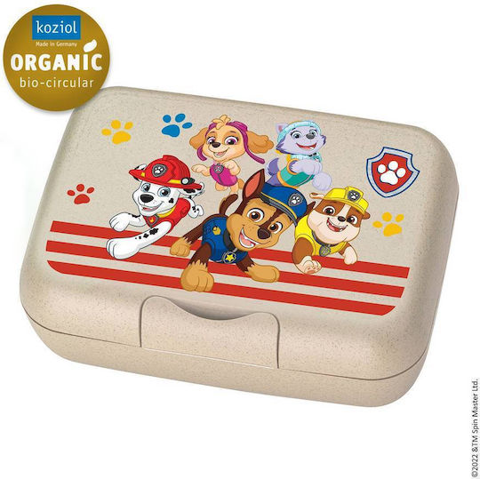 Koziol Πλαστικό Παιδικό Δοχείο Φαγητού Paw Patrol 1.2lt Μπεζ 19 x 13.5 x 6.5εκ.