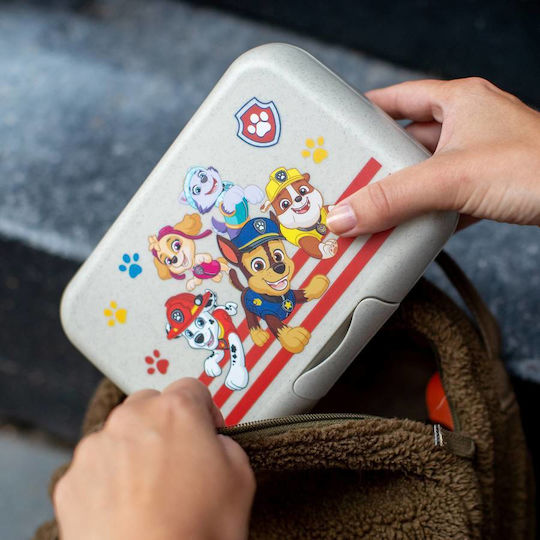 Koziol Πλαστικό Παιδικό Δοχείο Φαγητού Paw Patrol 1.2lt Μπεζ 19 x 13.5 x 6.5εκ.