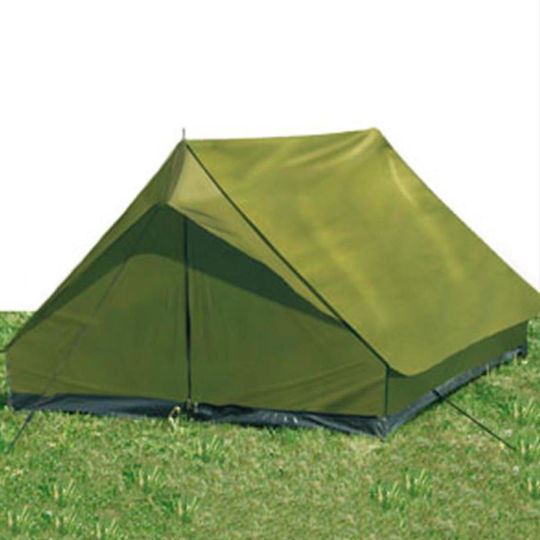 Mil-Tec Camping Tent Mountaineering Khaki 4 Seasons for 2 People Waterproof 1500mm 205x145x100cm