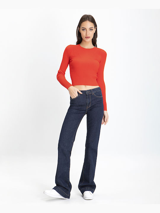 Caractere Women's Jean Trousers Flared