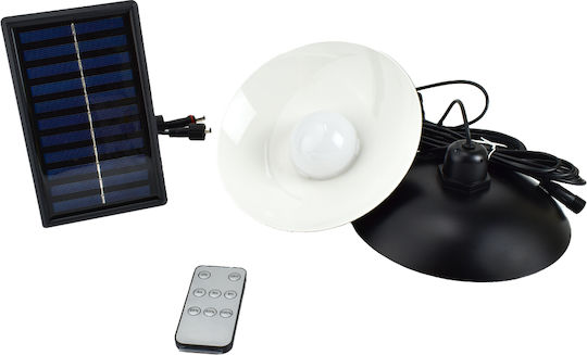 Andowl Set of 2 Hanging Solar Lights 1.8W 90lm Cold White 6000K with Photocell and Remote Control IP65
