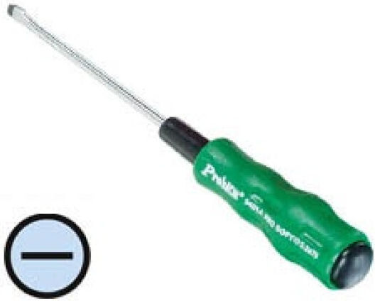 Proskit 5mm x 75mm Magnetic Screwdriver Straight with Length 75mm