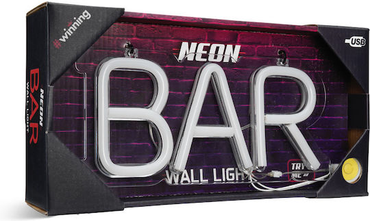 The Source Neon Διακοσμητικό Φωτιστικό LED 25x12εκ.