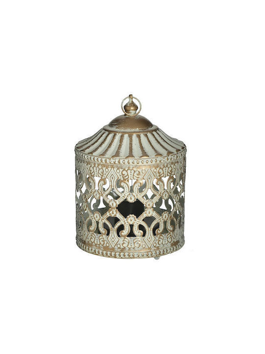 Inart Decorative Lamp Lattern LED Gold