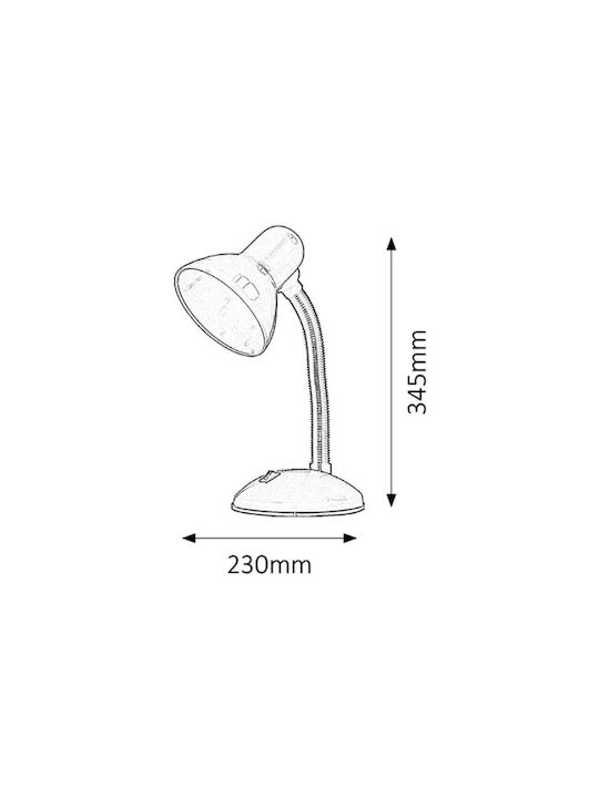 Rabalux Lamp With Flexible Arm Rabalux Lamp With Flexible Arm