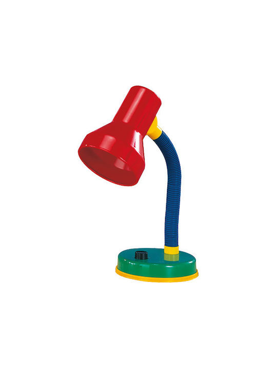 Trio Lighting Pronto Office Lamp with Flexible Arm for Socket E27 in White Color