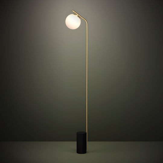 Eglo Betulia Lampa de podea Î172xL18cm. cu Soclu pentru Bec E27 Auriu