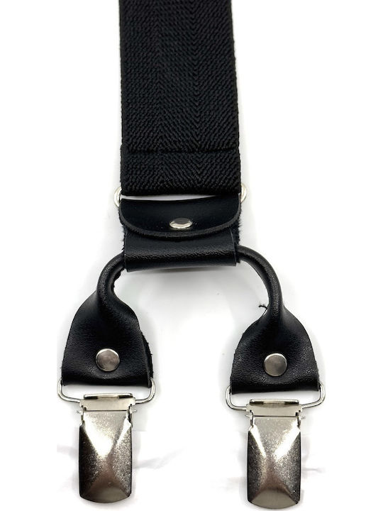 Legend Accessories Suspenders Monochrome Black