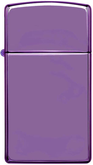 Zippo Classic Slim Brichetă Rezistentă La Vânt Cu Flacără În Culoare Violet