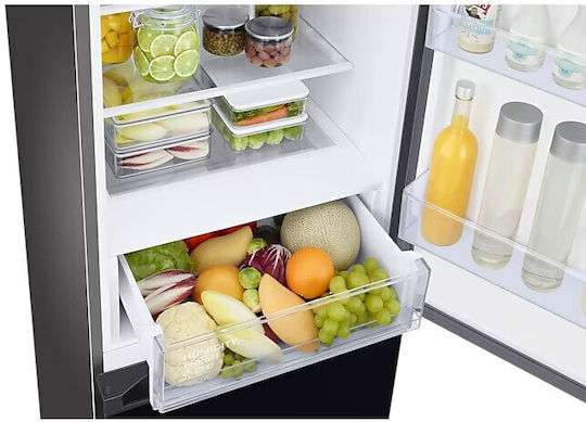 Samsung Fridge-Freezer 390lt NoFrost H203xW59.5xD65.8cm Black RB38C6B2E22