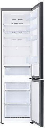 Samsung Fridge-Freezer 390lt NoFrost H203xW59.5xD65.8cm Black RB38C6B2E22