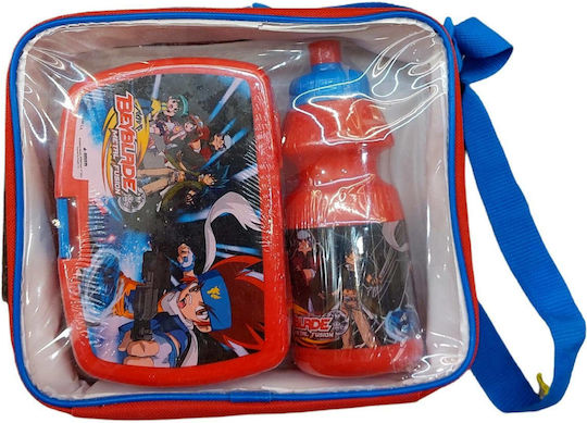 Gim Beyblade Schulische Hand-Lunch-Tasche Rot