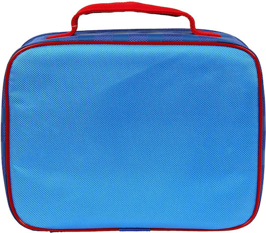 Stephen Joseph Classic Lunch Box Superherop School Insulated Hand Lunch Bag Blue 25 x 7 x 25cm