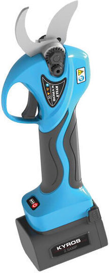 Kyros Pruning Shears Brushless 21V with 2 Batteries & Maximum Cutting Diameter 35mm