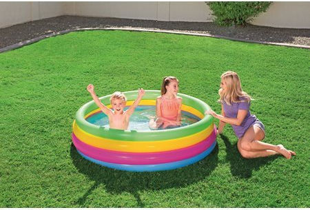 Bestway Children's Round Swimming Pool PVC 522L Inflatable 157x46cm