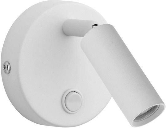TK Lighting Enzo Single Spot with Socket G9 in White Color