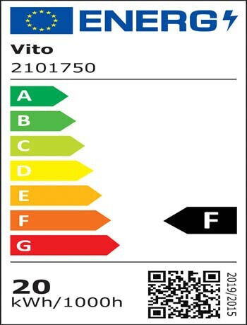 Vito Μονό LED Φυσικό Λευκό Σποτ σε Λευκό Χρώμα