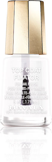 Mavala Switzerland Topcoat Top Coat for Regular Nail Polish 5ml