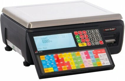 Avery Berkel XS-100 Electronic Retail Scale with Label Printing Capability with Weighing Capacity of 15kg and Division 5gr