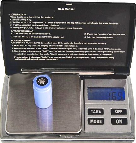 Digital Scale Mod-7 Electronic Precision Commercial Scale with Division 0.1gr