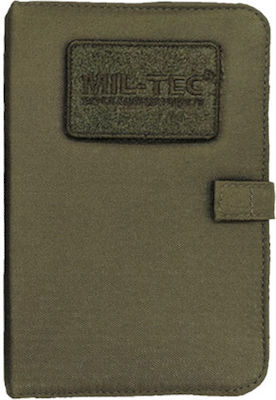 Mil-Tec Tactical Notebook Ruled Green