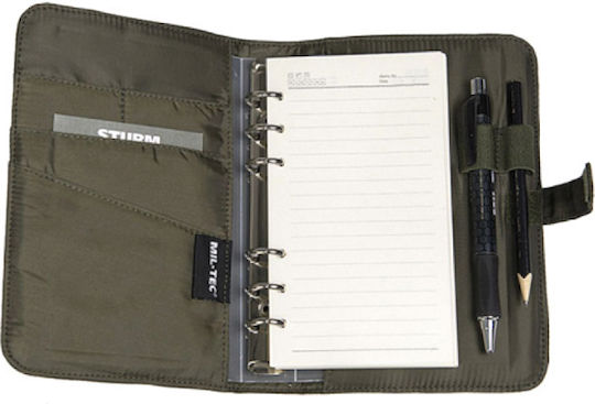 Mil-Tec Tactical Σημειωματάριο Ριγέ Πράσινο