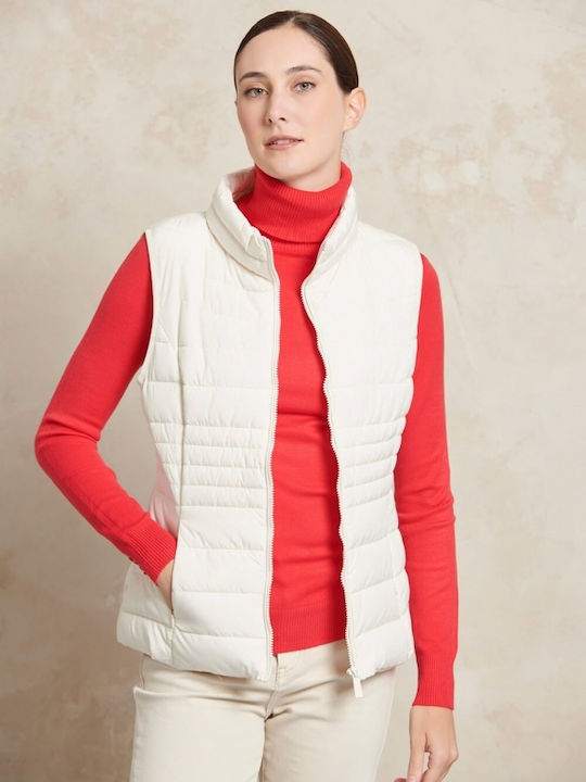 Matis Fashion Short Jachetă de femei Fără mâneci Puffer Impermeabil