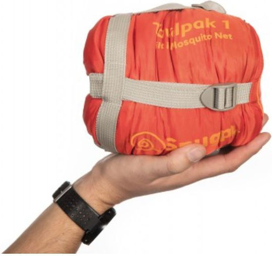 Snugpak Sleeping Bag Μονό 3 Εποχών Travelpak 4 (-7/-10) Grey