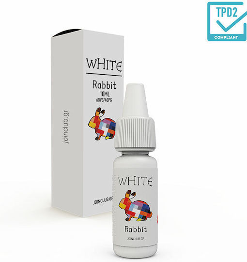 Join Club Ready-to-use E-Liquid White Rabbit with Sweet Flavor 6mg 10ml