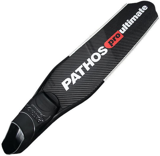 Pathos Βατραχοπέδιλα Κολύμβησης Ultimate Carbon Medium Μαύρα