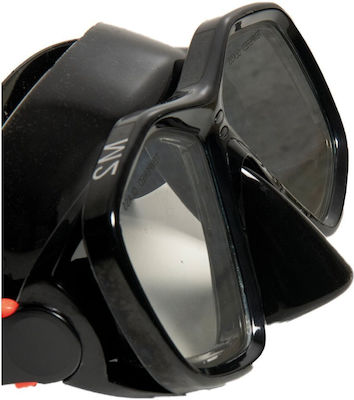Tech Pro Μάσκα Θαλάσσης Σιλικόνης M2 σε Μαύρο χρώμα