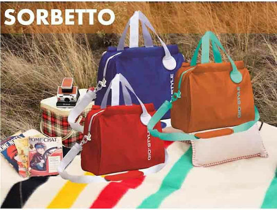 GioStyle Ισοθερμική Τσάντα Ώμου Italy 245.2305293 Red 20 λίτρων Μ40.5 x Π17 x Υ31.5εκ.