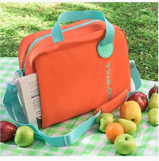 GioStyle Insulated Bag Shoulderbag Italy 245.2305293 Orange 20 liters L40.5 x W17 x H31.5cm