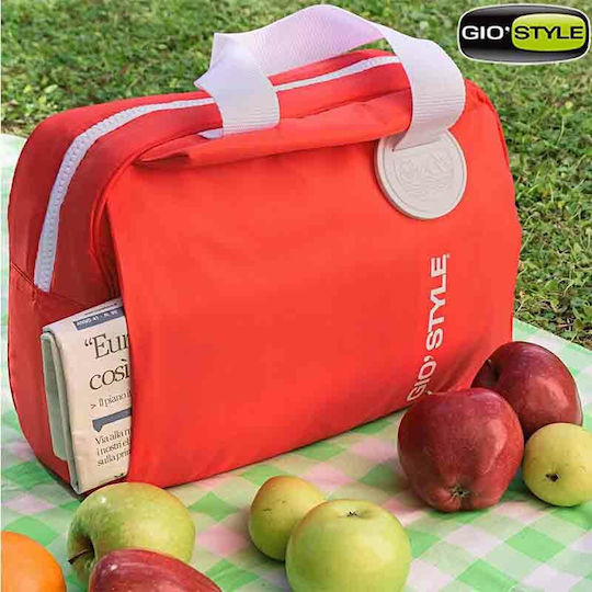 GioStyle Ισοθερμική Τσάντα Ώμου Italy 245.2305293 Red 20 λίτρων Μ40.5 x Π17 x Υ31.5εκ.