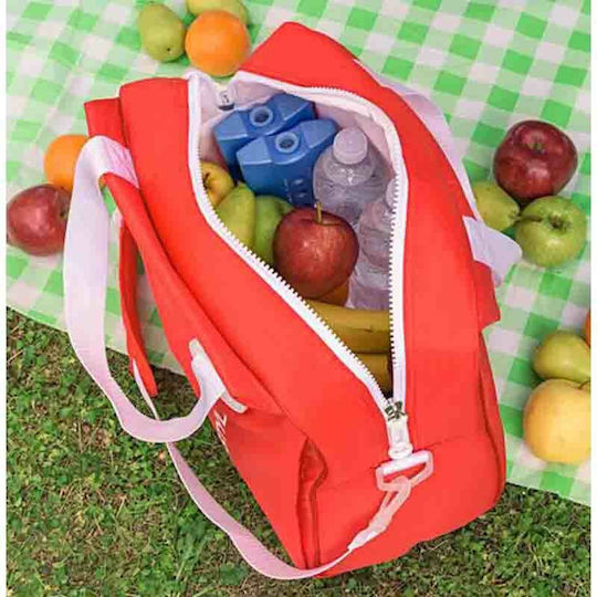 GioStyle Ισοθερμική Τσάντα Ώμου Italy 245.2305293 Red 20 λίτρων Μ40.5 x Π17 x Υ31.5εκ.