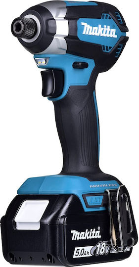 Makita DLX2180TJ Σετ Κατσαβίδι & Κρουστικό Δραπανοκατσάβιδο Brushless 18V με 2 Μπαταρίες 5Ah και Θήκη