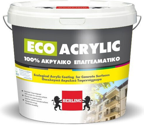 Berling Acrylic Concrete Paint White 600ml